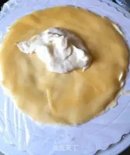 Make Peach yogurt cake step 18