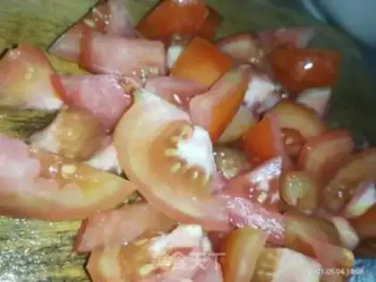 Make Tomato fried eggs step 0