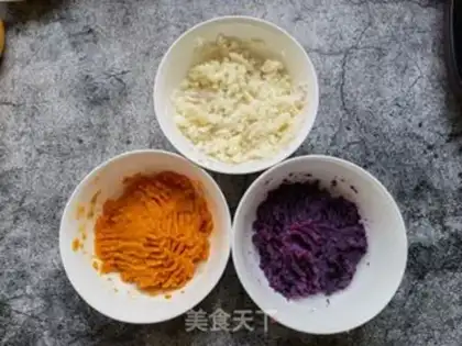 Make Mango yogurt and mashed potatoes step 2