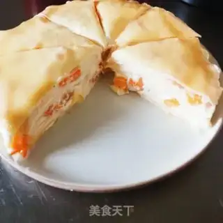 Make Peach yogurt cake step 22
