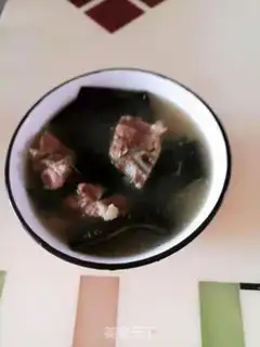 Make Sea belt bone soup step 5