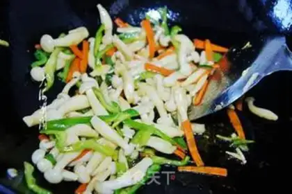 Make Chicken chest, white mushroom step 5