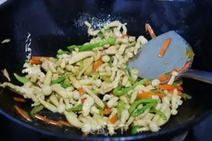 Make Chicken chest, white mushroom step 6