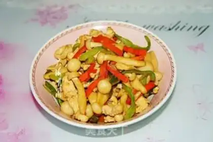 Make Chicken chest, white mushroom step 7