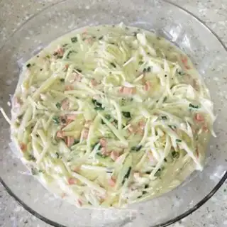 Make Potato pancakes step 3
