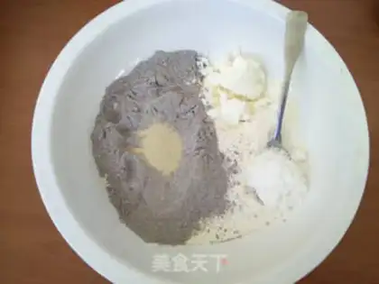 Make Black rice bread step 0