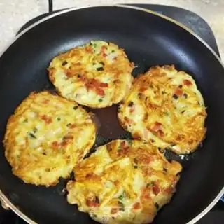 Make Potato pancakes step 6