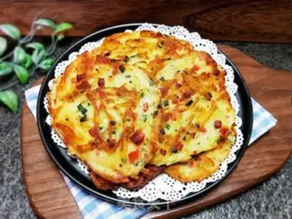 Make Potato pancakes step 7