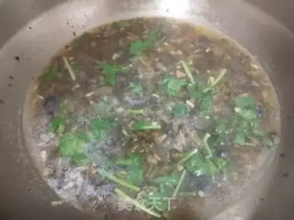 Make Sour sulfur soup step 7