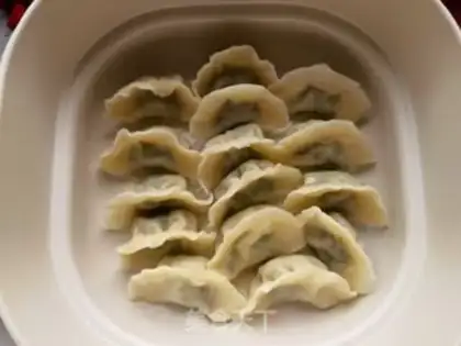 Make Pork dumplings step 7