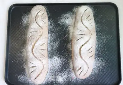 Make All-eat walnut banana buns step 21
