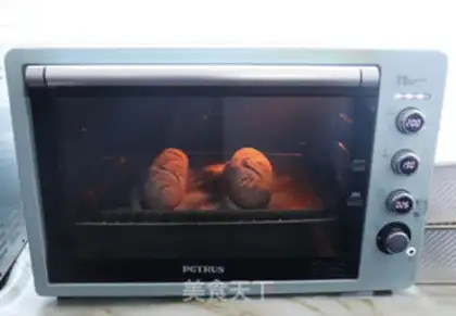 Make All-eat walnut banana buns step 22