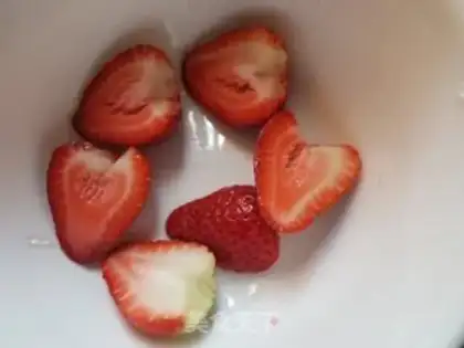 Make Strawberry Simi pudding step 9
