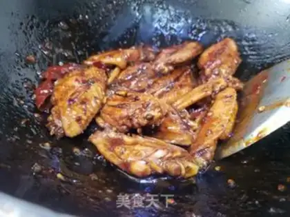 Make Hot chicken wings step 8