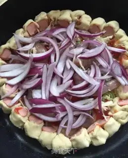 Make Shrimp larvae pizza step 11