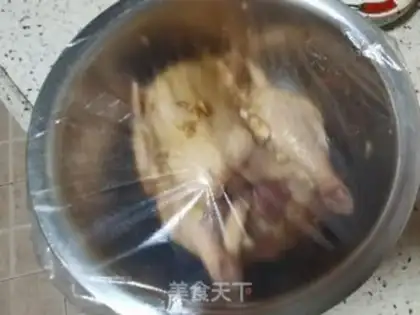 Make Soy chicken step 3
