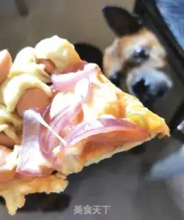 Make Shrimp larvae pizza step 14