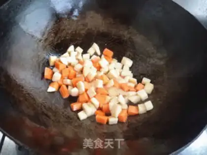 Make Pineapple rice step 7