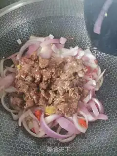 Make Onion beef step 5