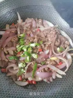 Make Onion beef step 6