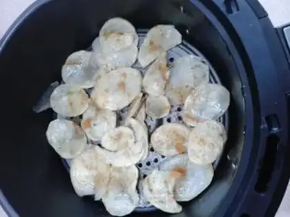 Make Potato chips step 3