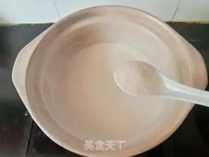 Make Flamingo pudding step 2