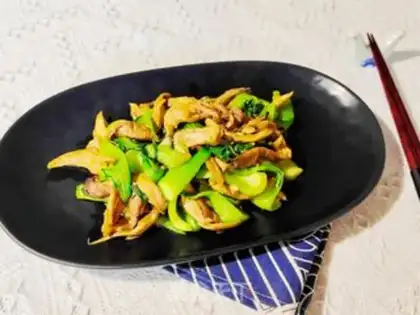 Make Scrambled mushrooms step 10