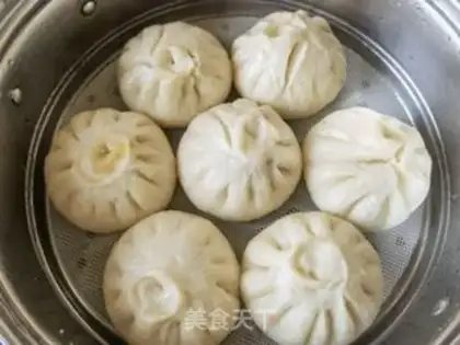 Make Pork buns of cherries step 13