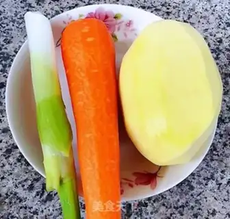 Make Gold potato carrots step 0
