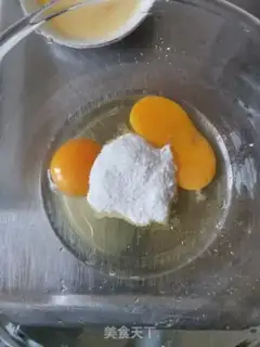 Make Mango lasagna cake step 1