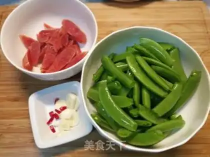 Make Sweet bean fried sausage step 3