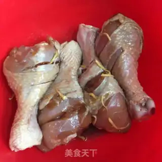 Make Chicken leg with sauce step 1