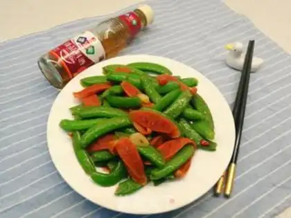 Make Sweet bean fried sausage step 5