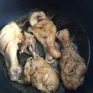 Make Chicken leg with sauce step 5