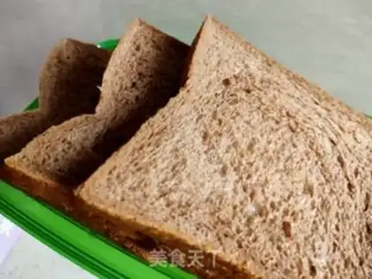 Make The whole wheat toast step 0