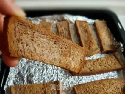Make The whole wheat toast step 6