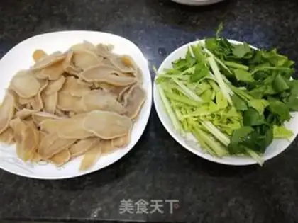 Make Celery with potatoes step 3
