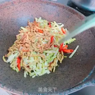 Make Spring fried meat step 5