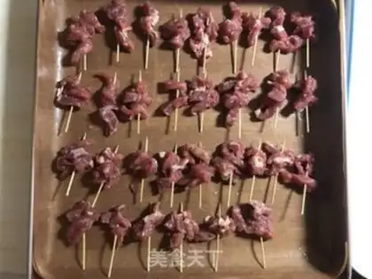 Make Toothpick beef step 3