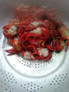 Make Fried lobster step 1