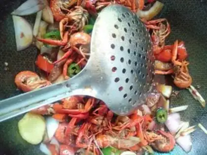 Make Fried lobster step 9