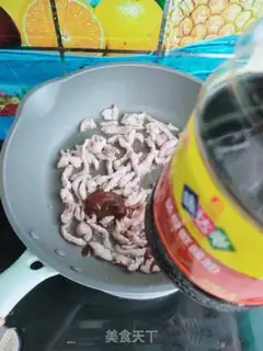 Make Garlic wood and meat step 8