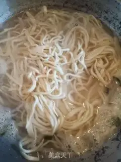 Make Homemade soy noodles step 7