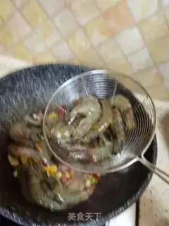 Make Spicy shrimp step 5