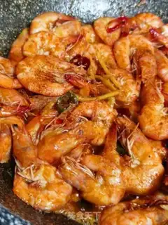 Make Spicy shrimp step 9