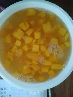 Make Mango jelly pudding step 3