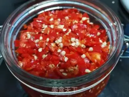 Make Cut the chili step 6