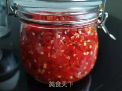 Make Cut the chili step 7