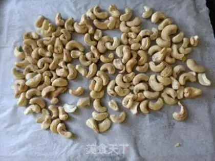 Make A cashew grass step 5