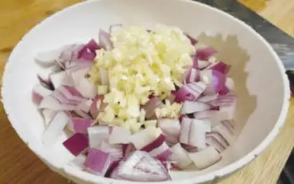 Make Cheese and shrimp step 3